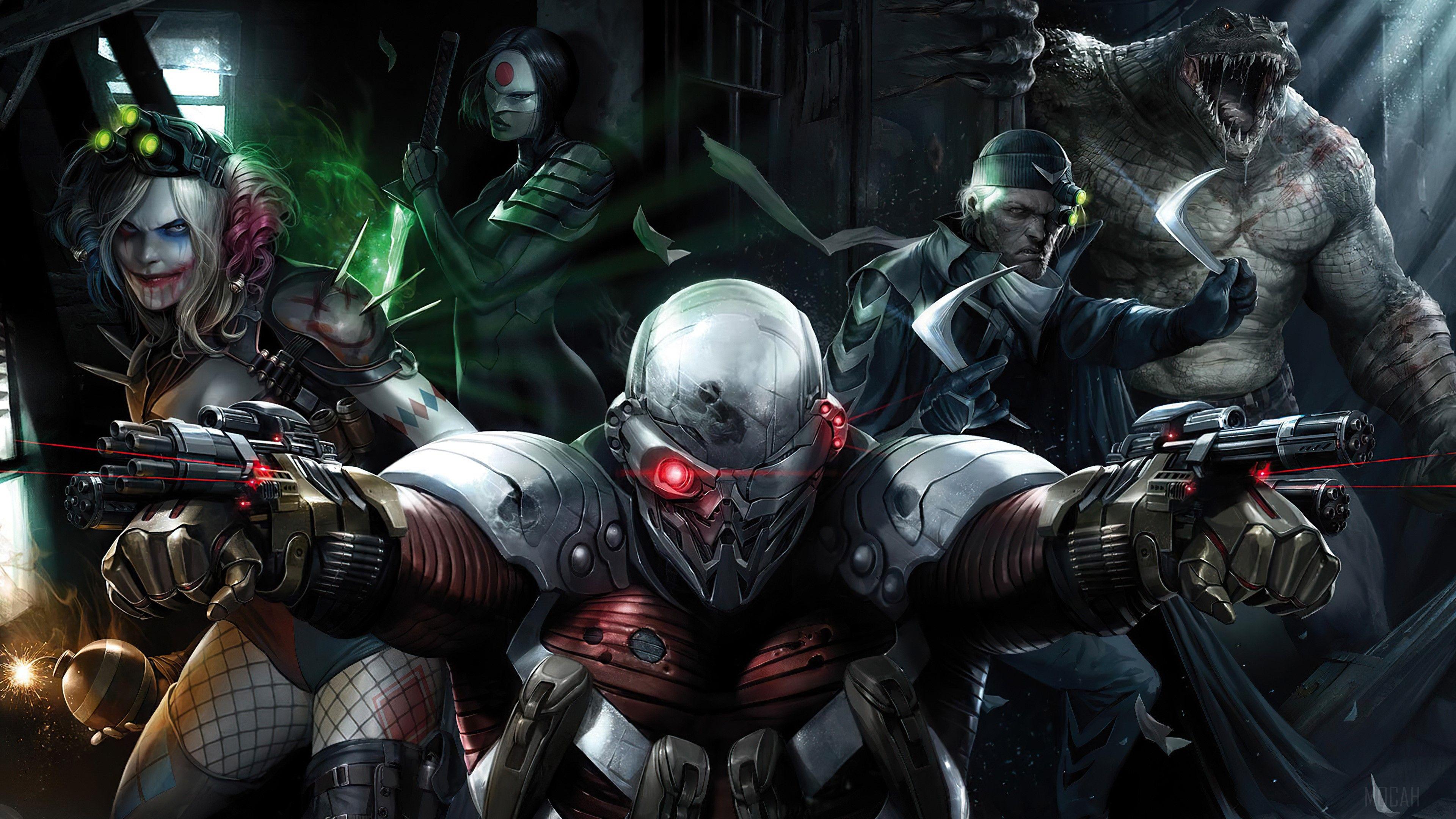 3840x2160 Suicide Squad Kill the Justice .