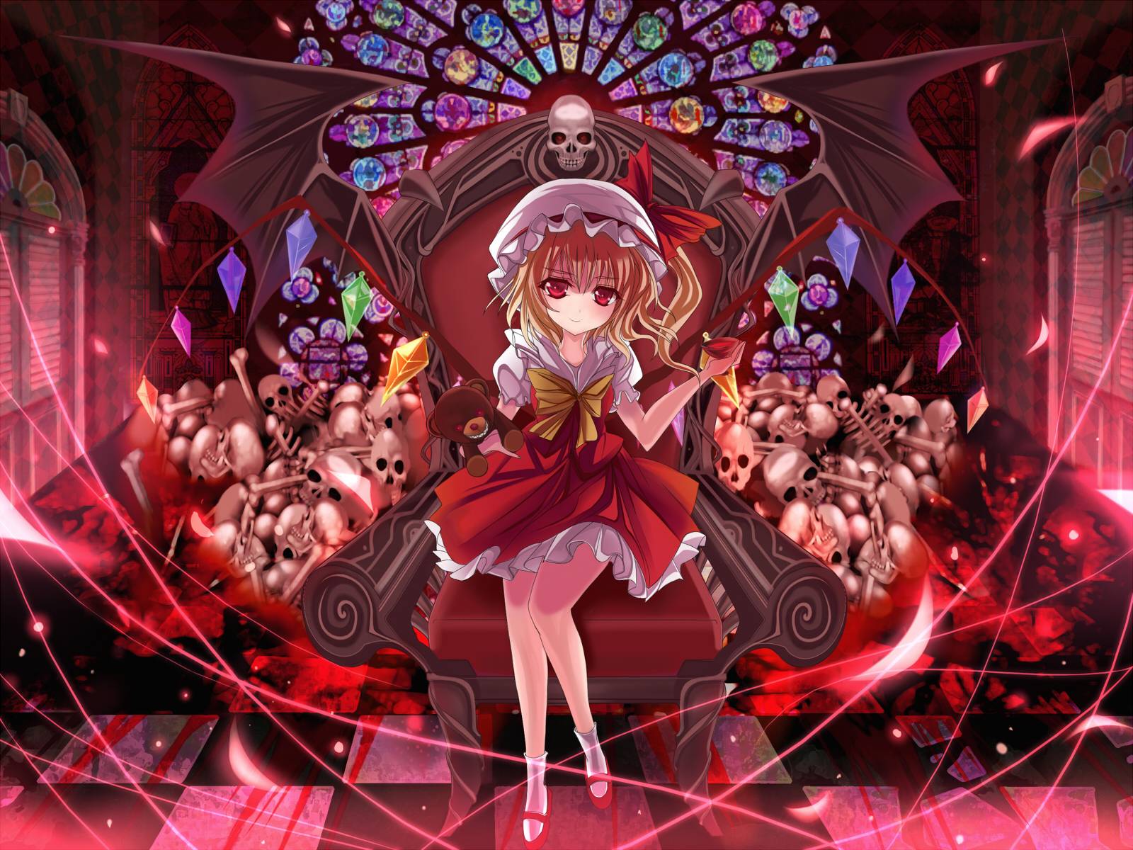 1600x1200 Remilia Scarlet Flandre 1600x1200 .