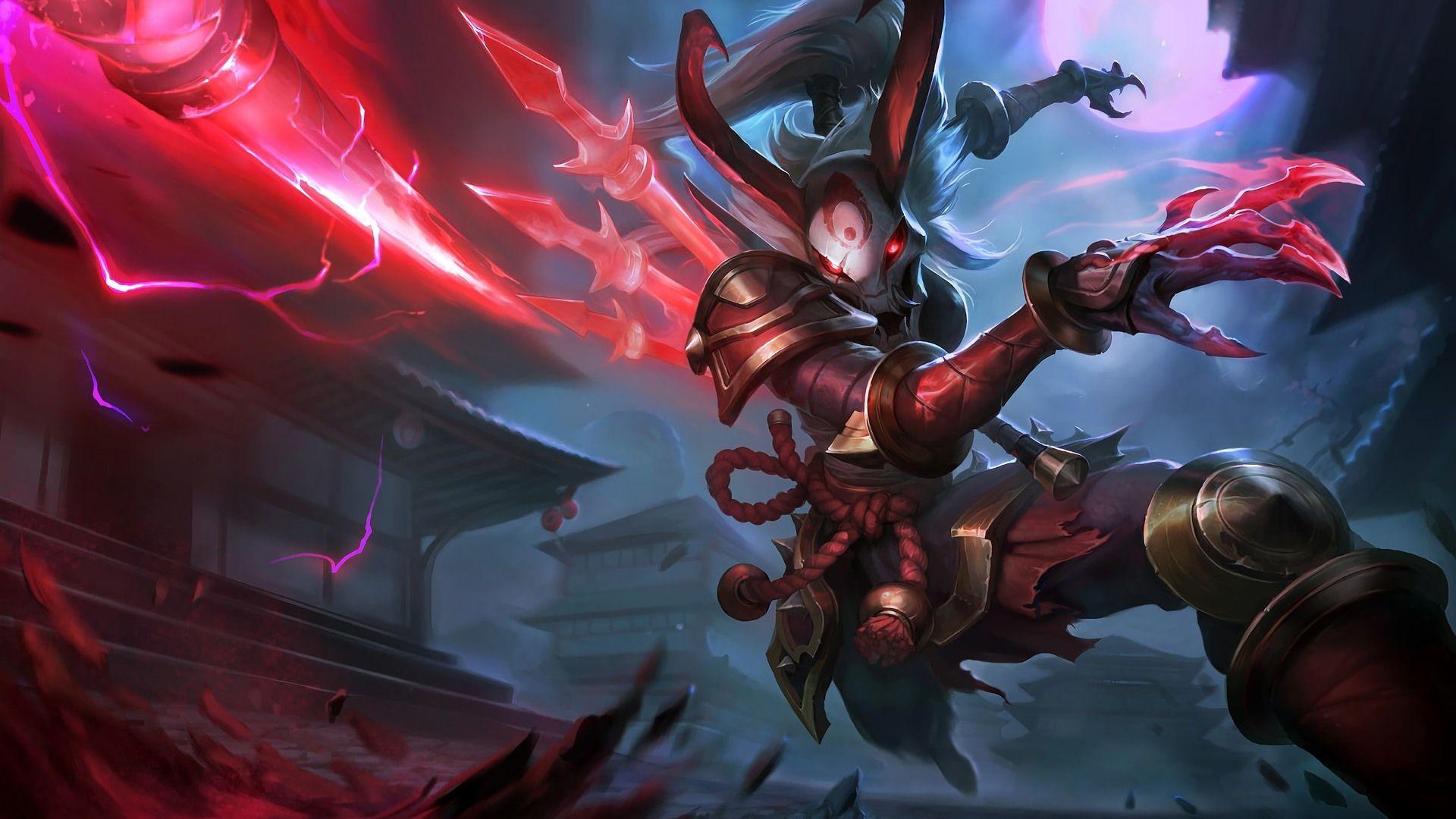1920x1080 Blood Moon Kalista Wallpaper LOL .