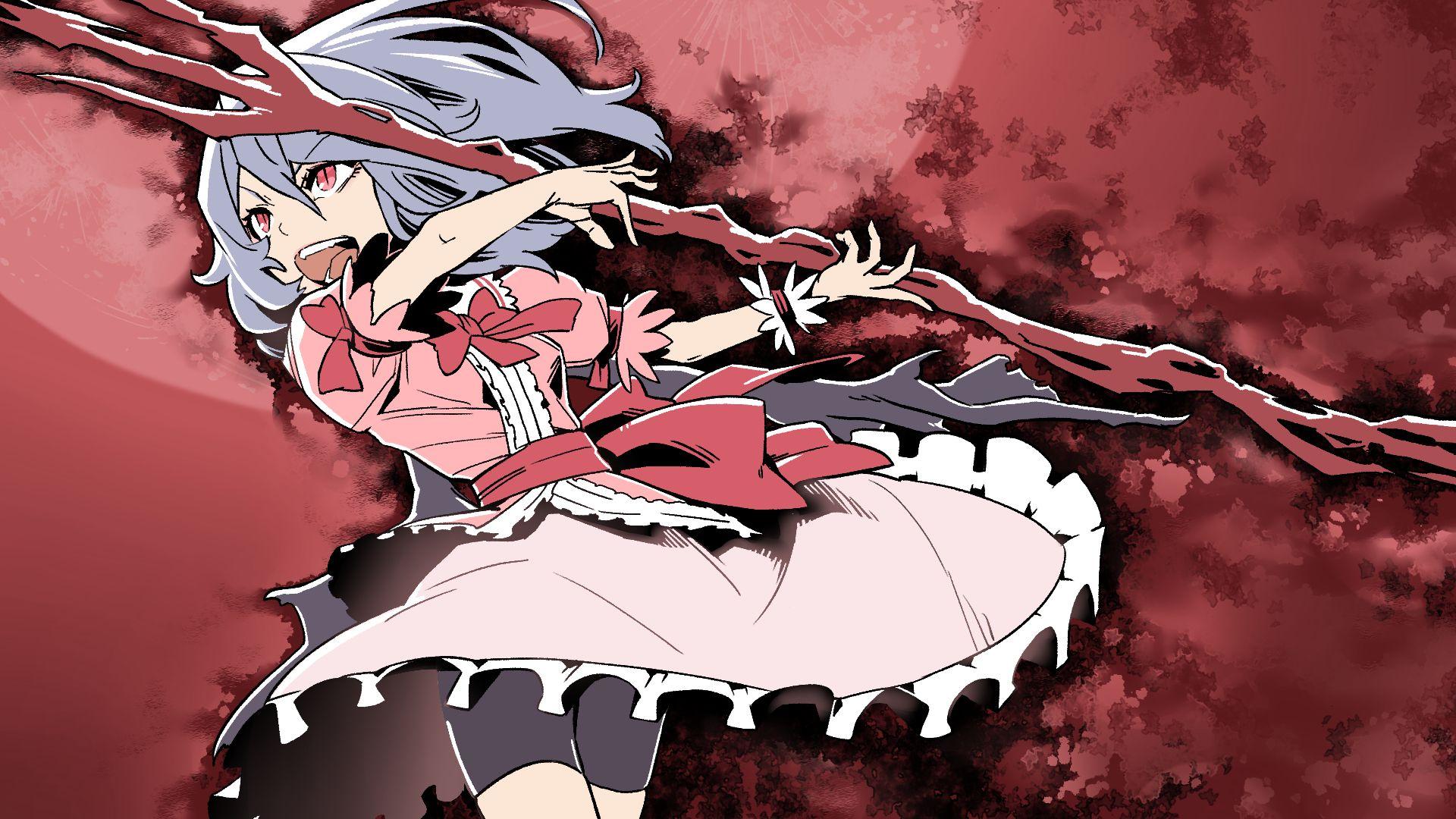 1920x1080 Kawayabug Touhou Remilia Scarlet Anime .