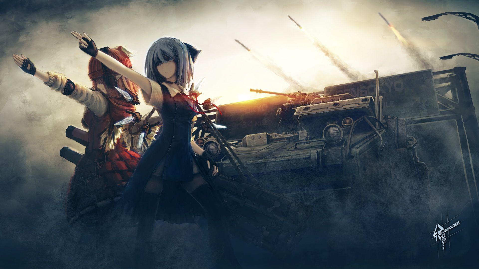 1920x1080 Touhou, HD Wallpaper Anime .