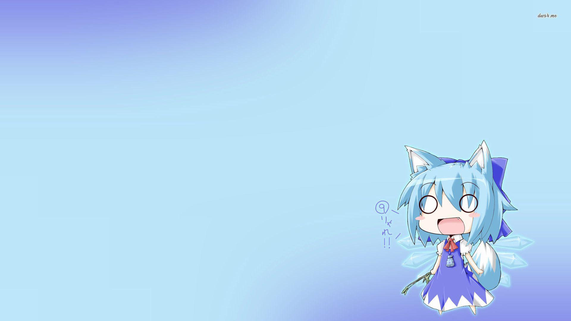 1920x1080 Resolution Cirno Anime Touhou 1080P Laptop Full HD Wallpaper   Wallpapers Den