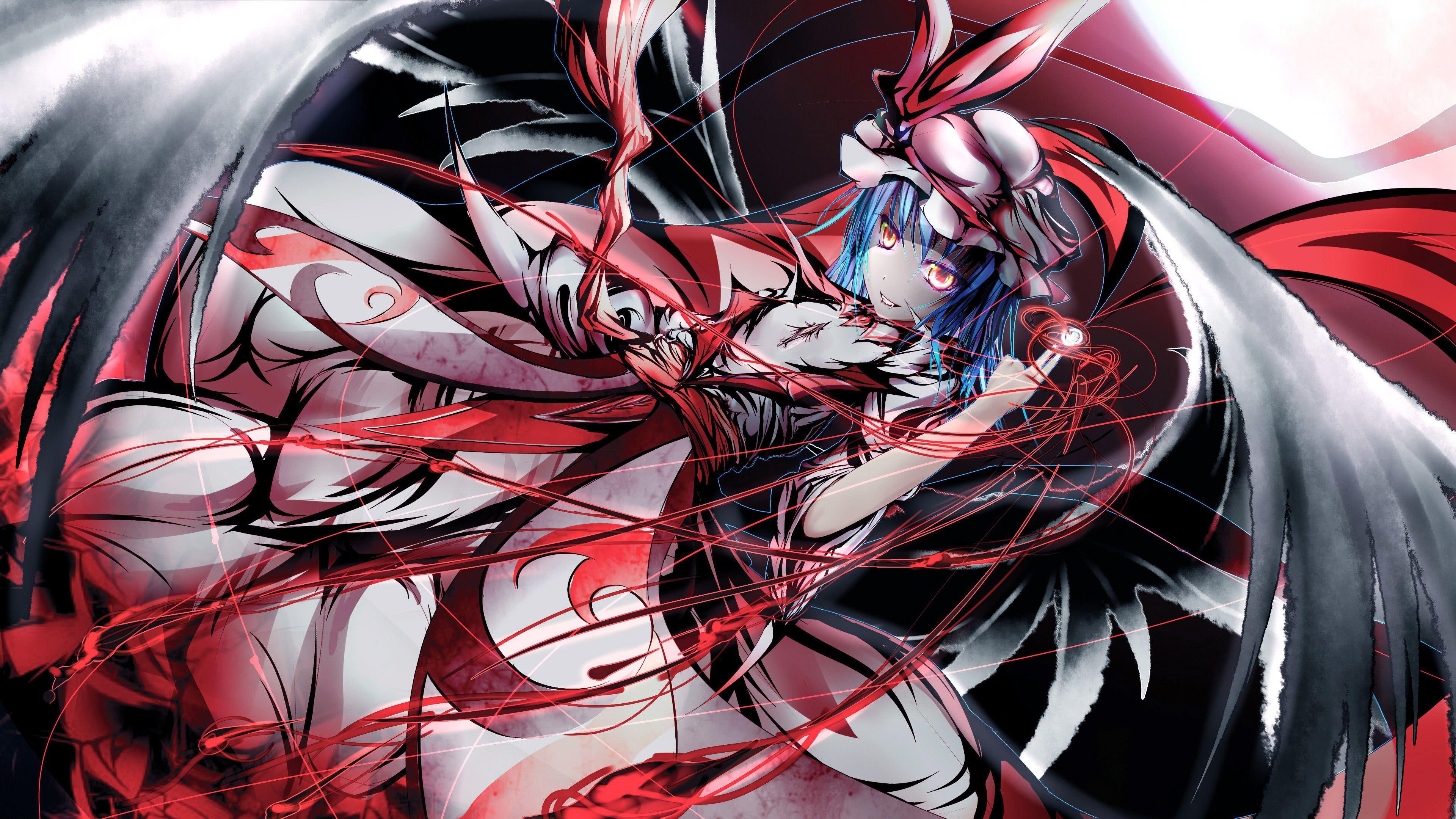 3840x2160 Touhou Remilia Scarlet UHD 4K Wallpaper .
