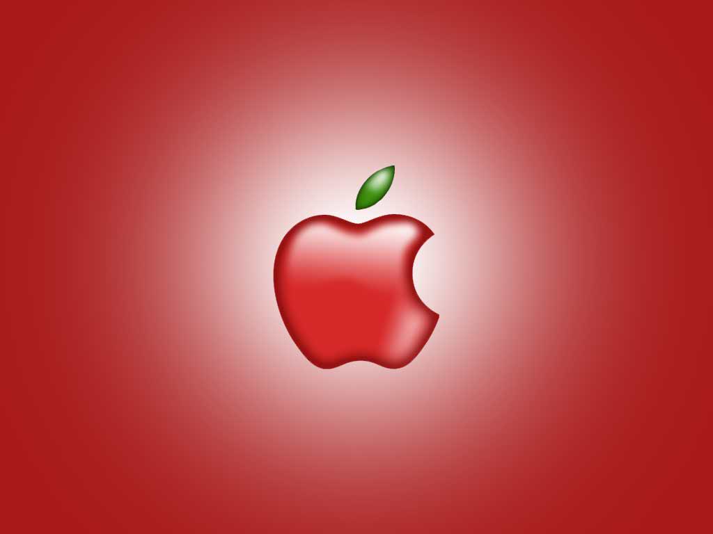 1024x768 Cool Apple Logo Wallpaper