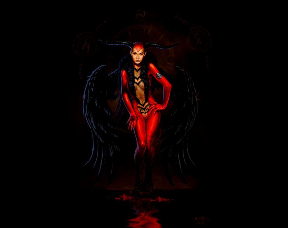 1164x921 Angels And Devils Wallpaper