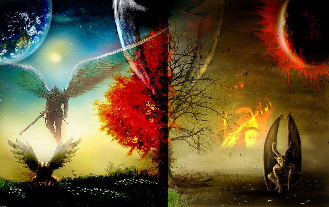 1124x710 Angels and Demons Wallpaper on .wallpaper.dog