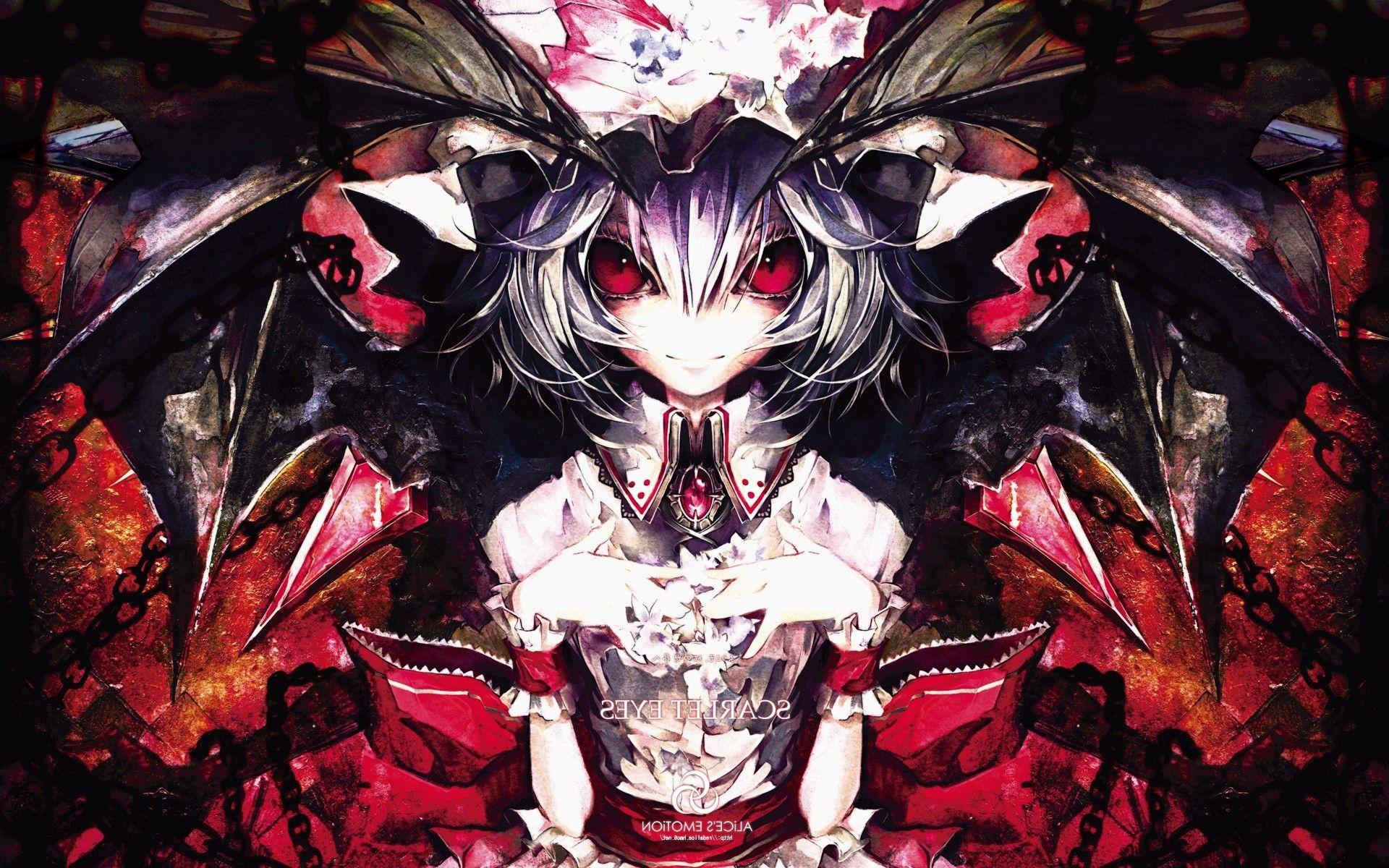 1920x1200 anime, Touhou, Remilia Scarlet .