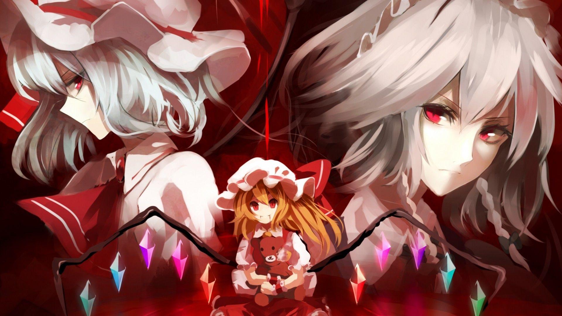 1920x1080 Touhou, Remilia Scarlet, Izayoi Sakuya .