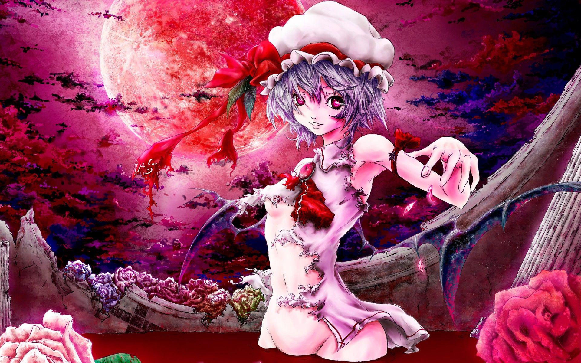 1920x1200 Remilia Scarlet Wallpaper .
