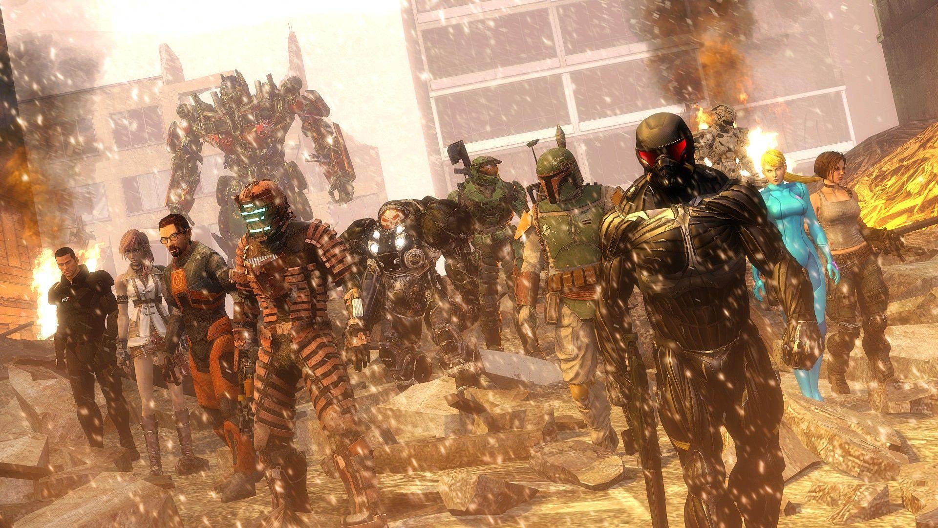 Gaming Mashup Wallpapers - Top Free Gaming Mashup Backgrounds