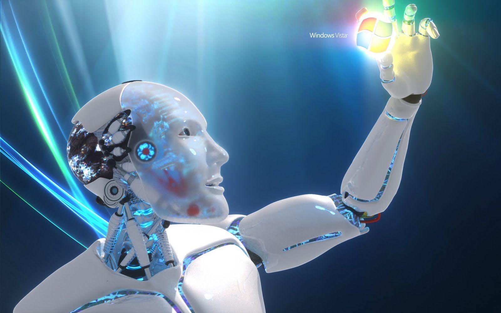 1600x1000 I Robot Wallpaper