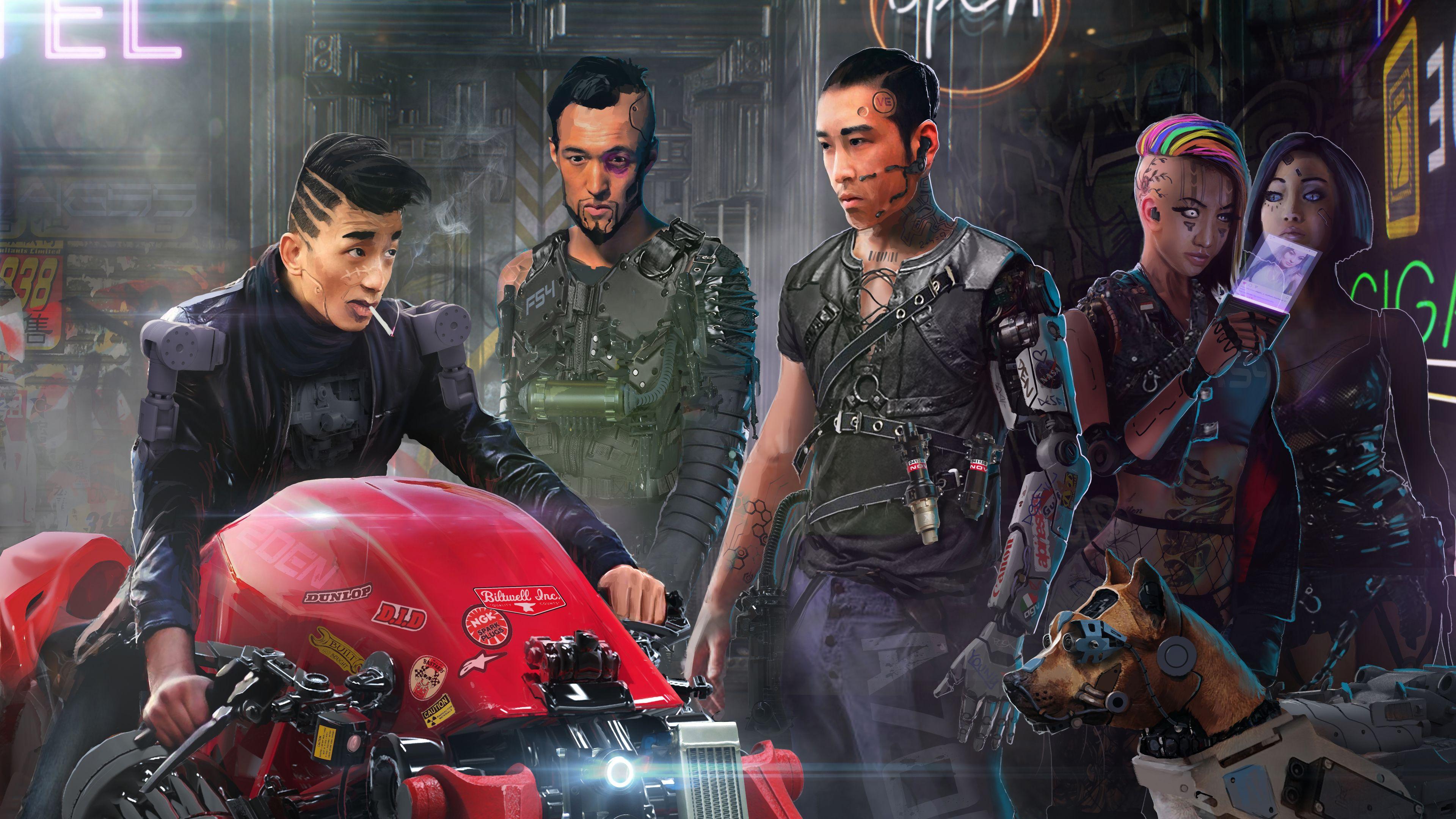 3840x2160 Wallpaper 4k Cyberpunk Cyborg .