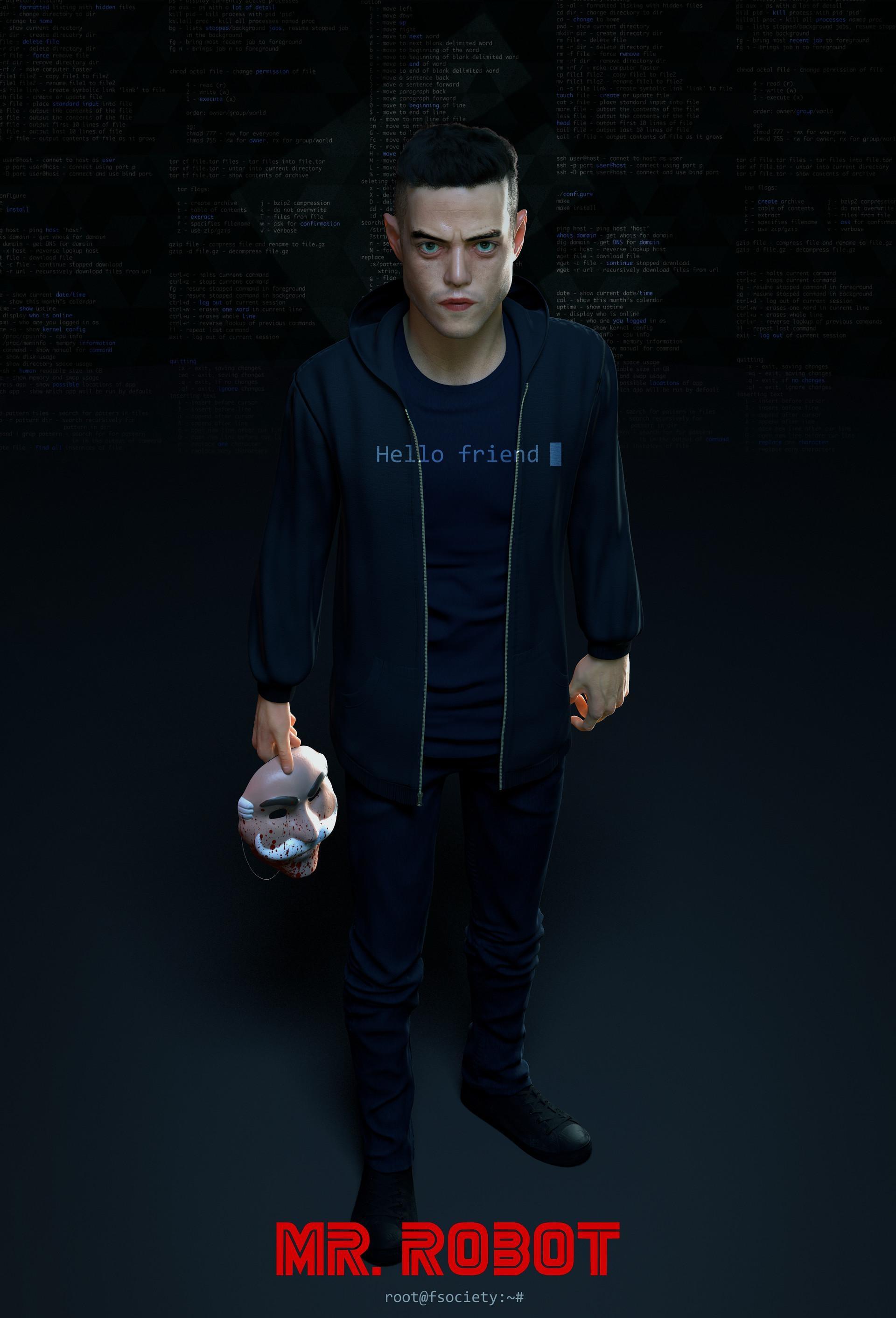1920x2824 Hello Friend Mr Robot Wallpaper, HD TV Series 4K Wallpaper, Image, Photo and Background