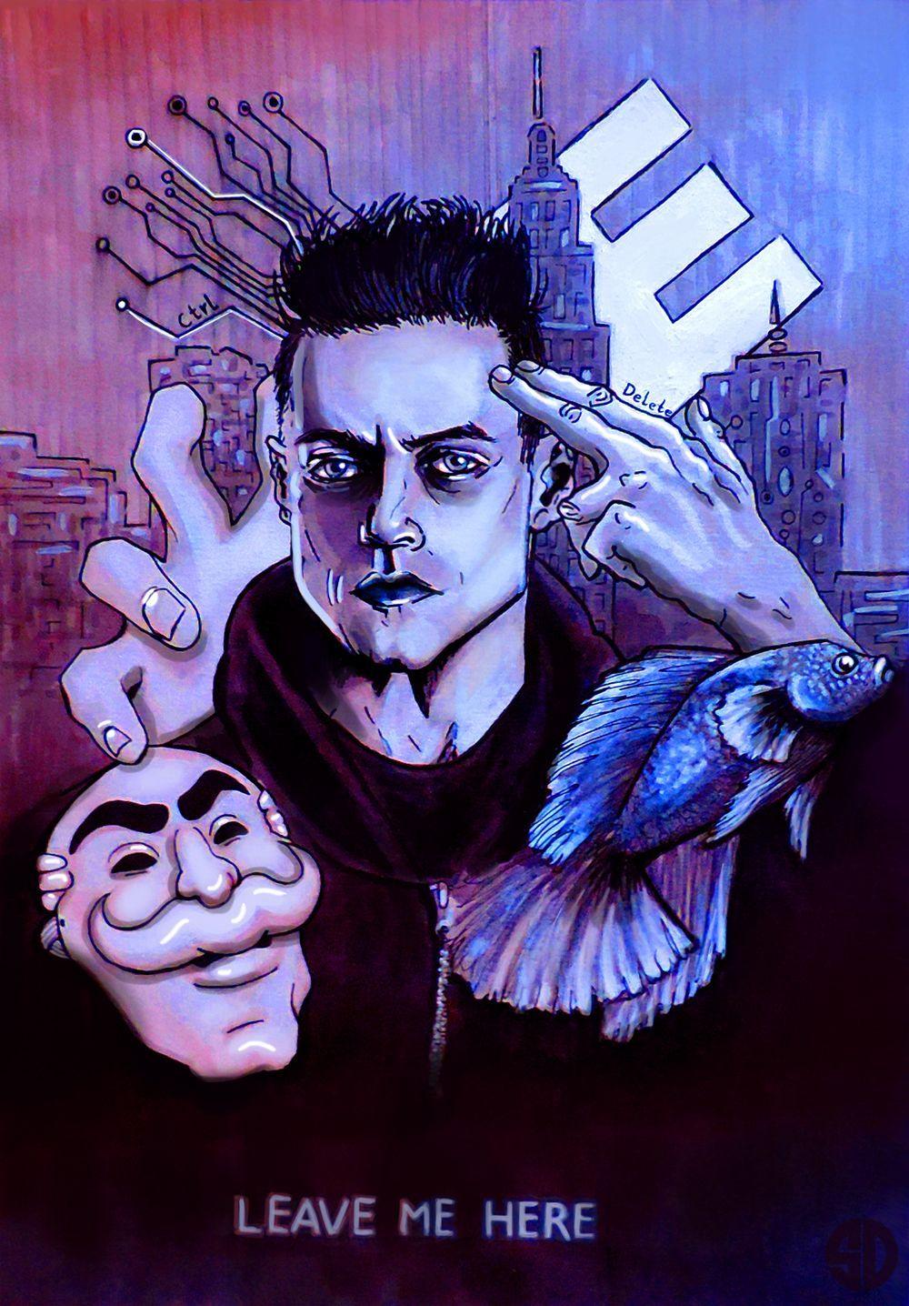 1000x1436 MR ROBOT fanart [can't wait for season 3!] #mrrobot #fsociety # elliotalderson. Robot wallpaper, Mr robot, Mr robot quotes