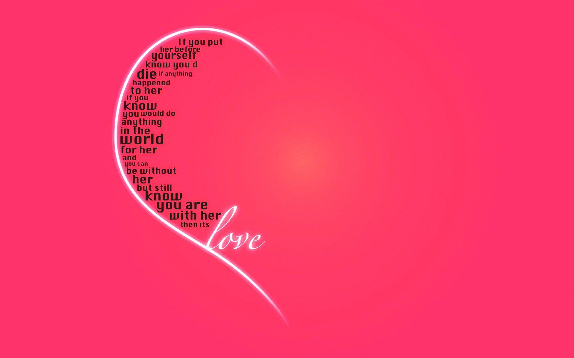1920x1200 Love Quotes Desktop Wallpaper .
