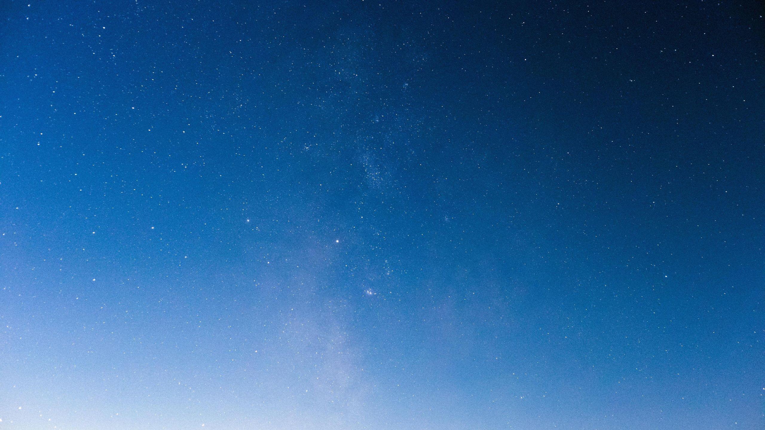 2560x1440 Wallpaper 4k Blue Sky With Stars 4k 4k .