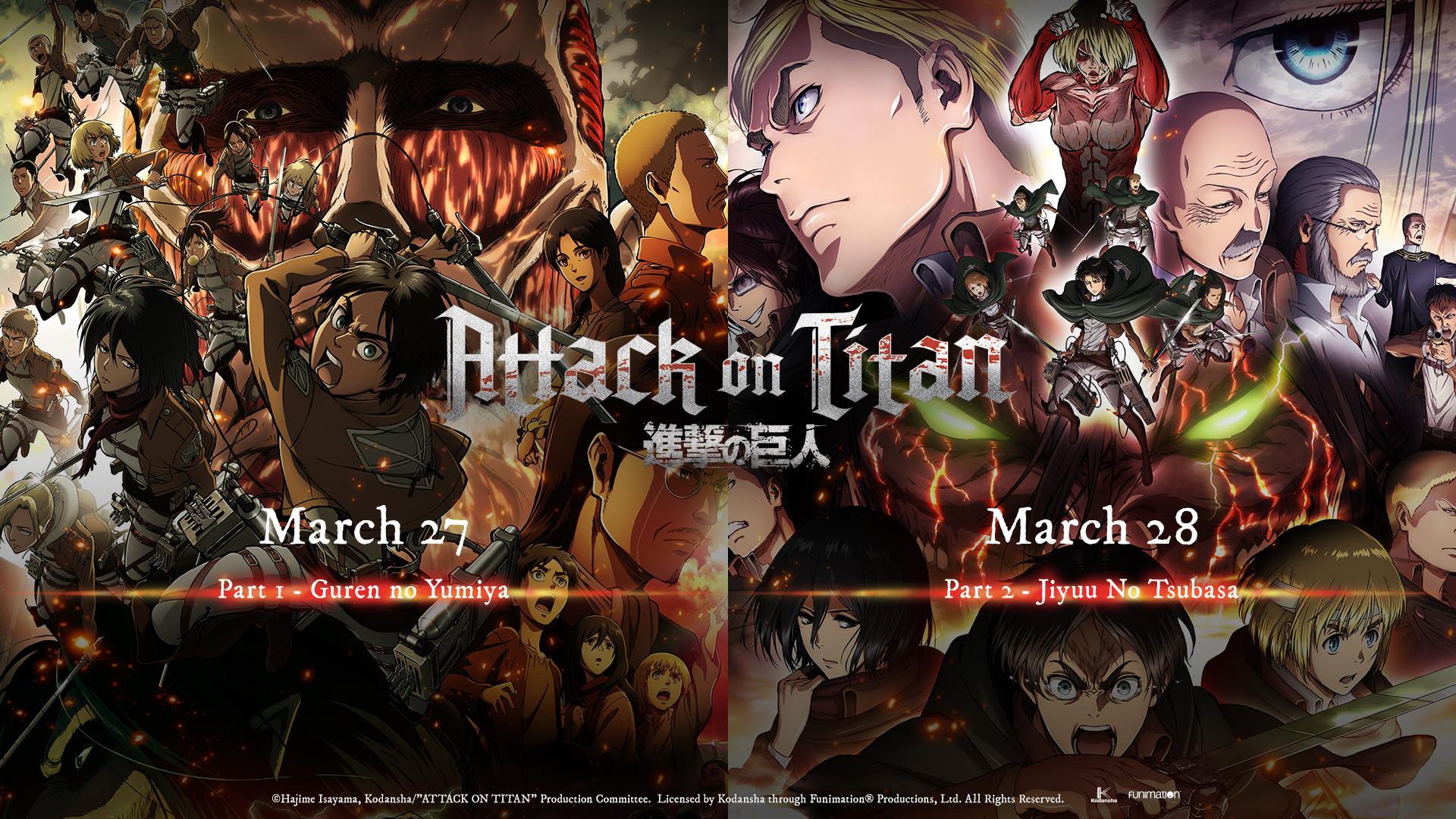 1920x1080 Attack on Titan Recap Movies Coming to .