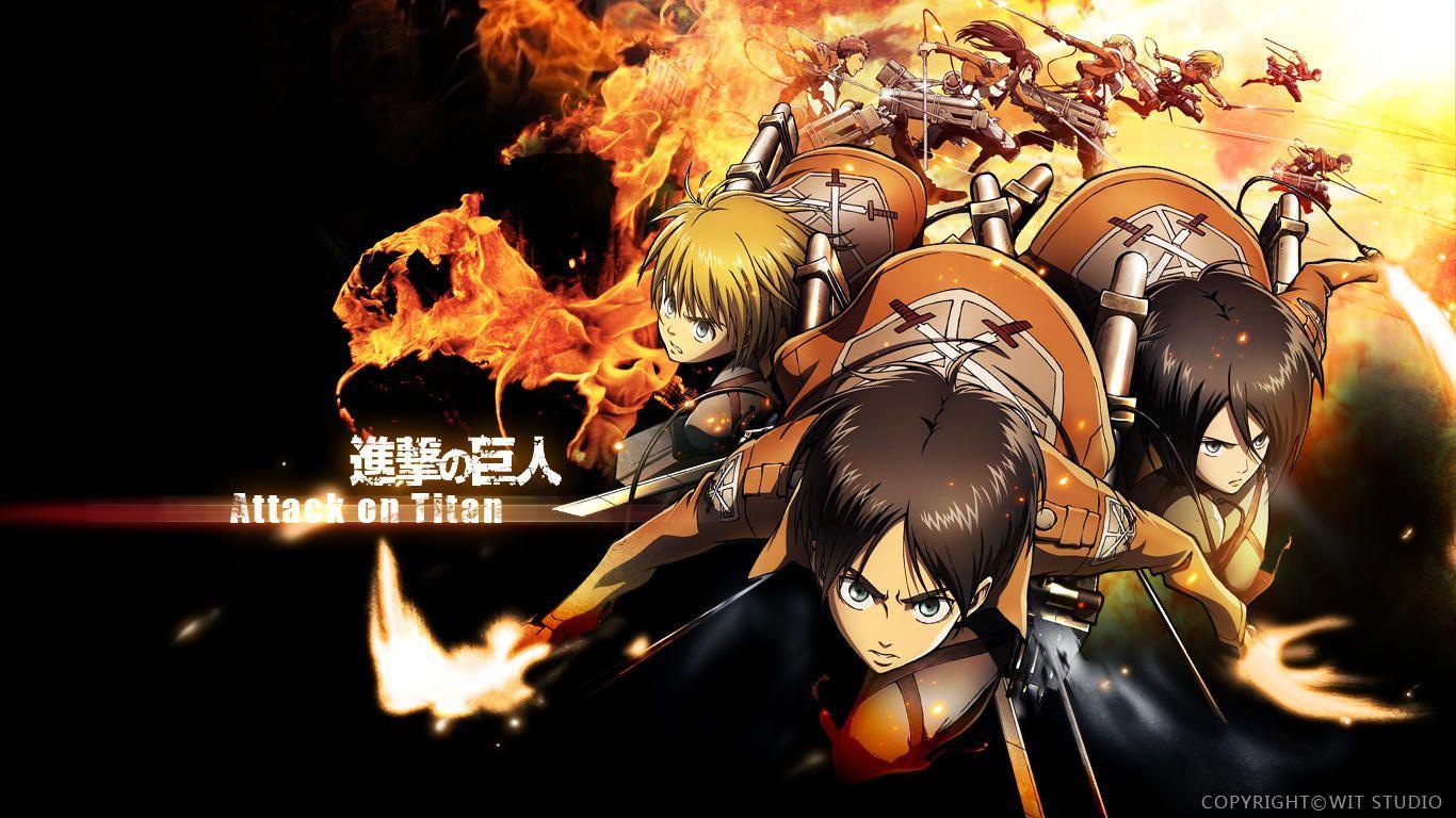 1366x768 Shingeki No Kyojin Wallpaper .