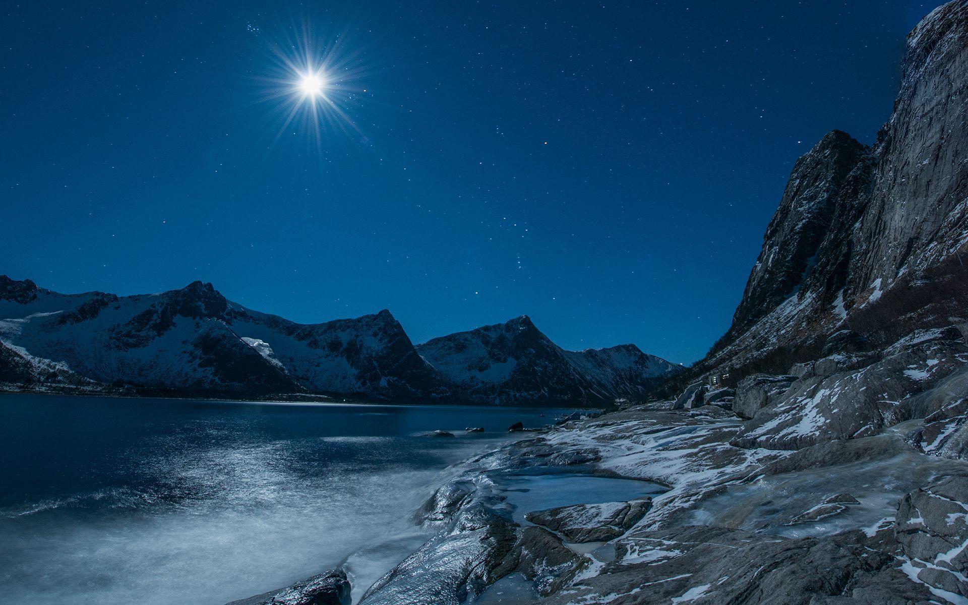 1920x1200 river wallpaper night Desktop .hddesktopwallpaper.in
