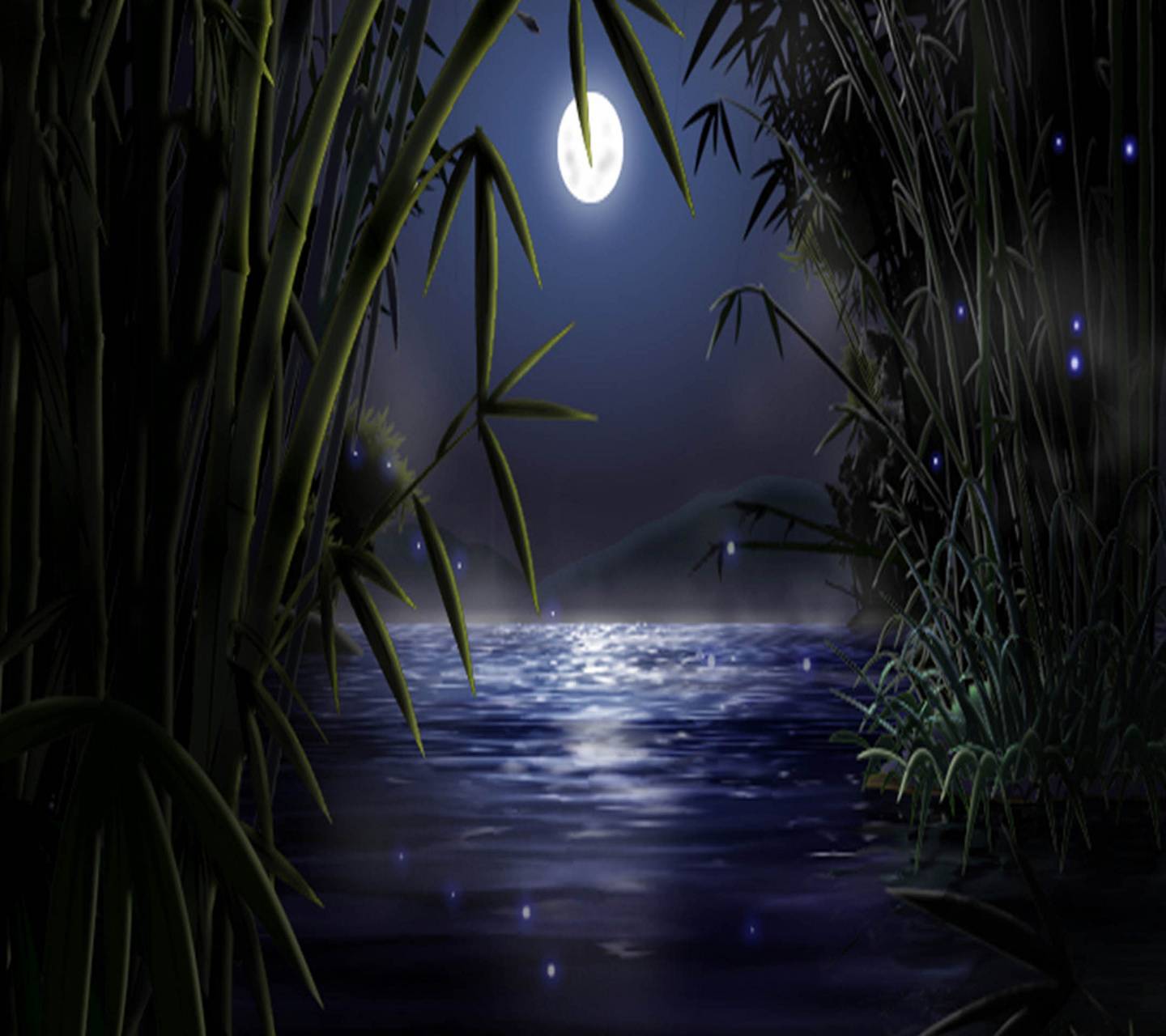 1440x1280 Bamboo River wallpaper by NellaFLegnA .