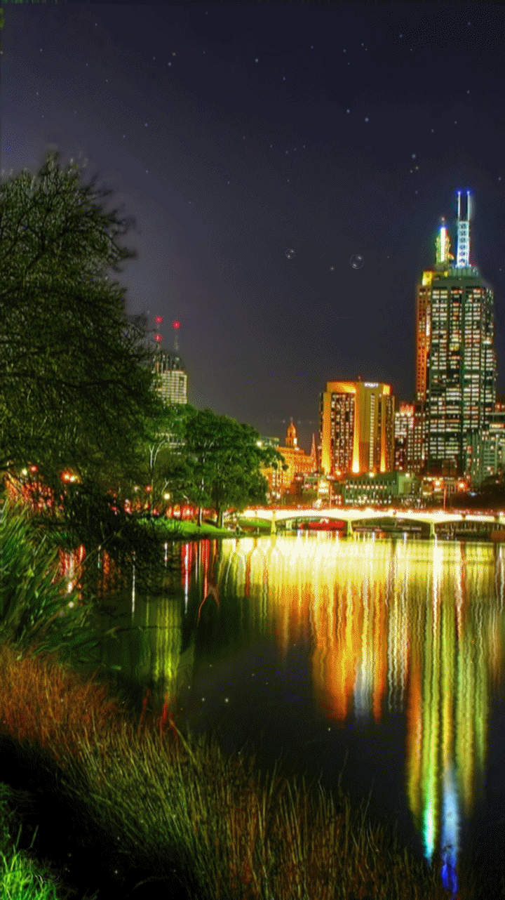 720x1282 night river photography. night river .com