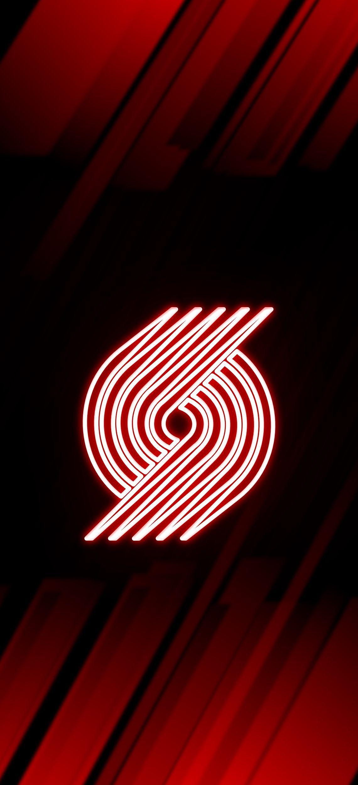 1140x2500 Portland Trailblazers Neon Wallpaper. Portland trailblazers, Nba basketball teams, Basketball wallpaper
