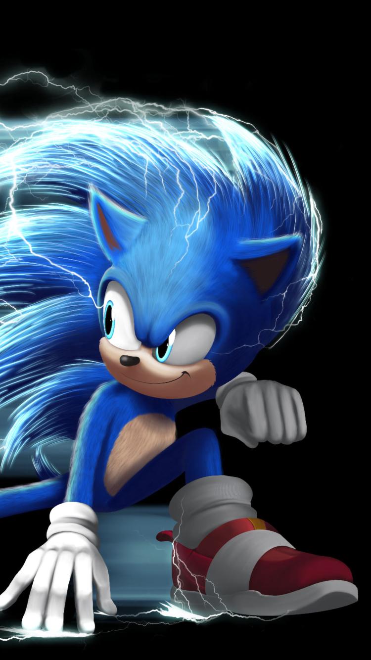 750x1334 Sonic Movie 4K iPhone 6 .