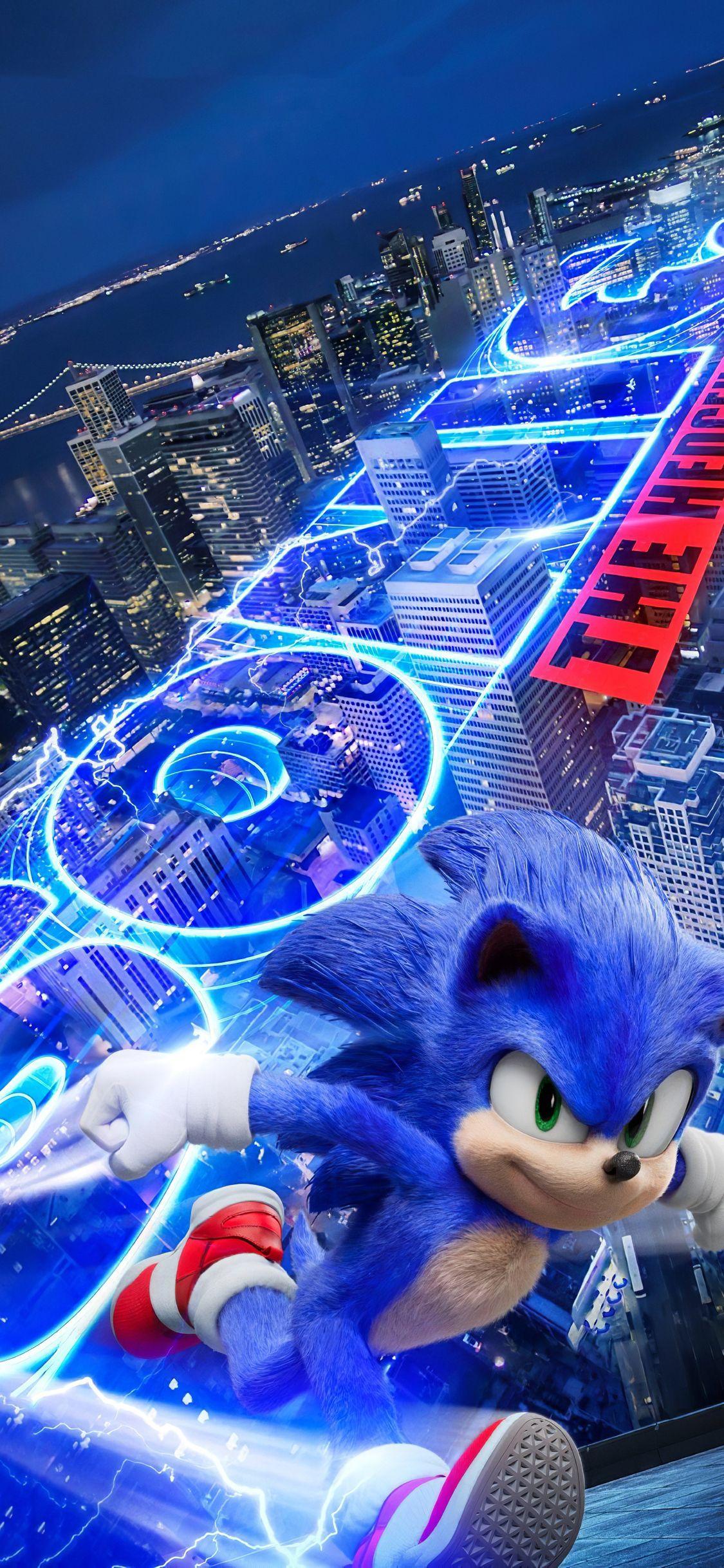 1125x2436 Sonic iPhone Wallpaper .