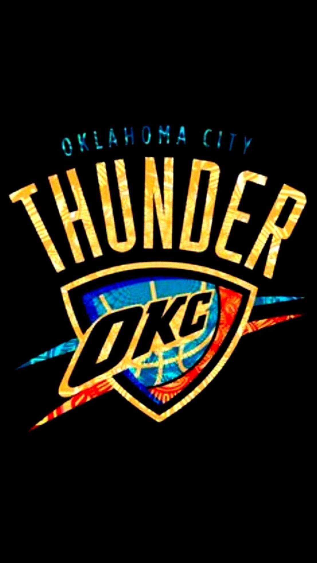 Oklahoma City Thunder Wordmark Logo Wallpaper by llu258 on DeviantArt