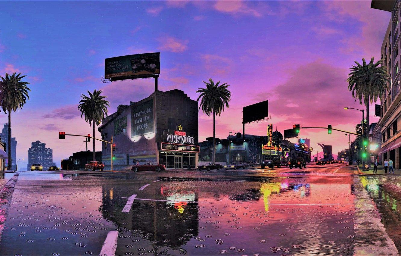 gta v city background clipart