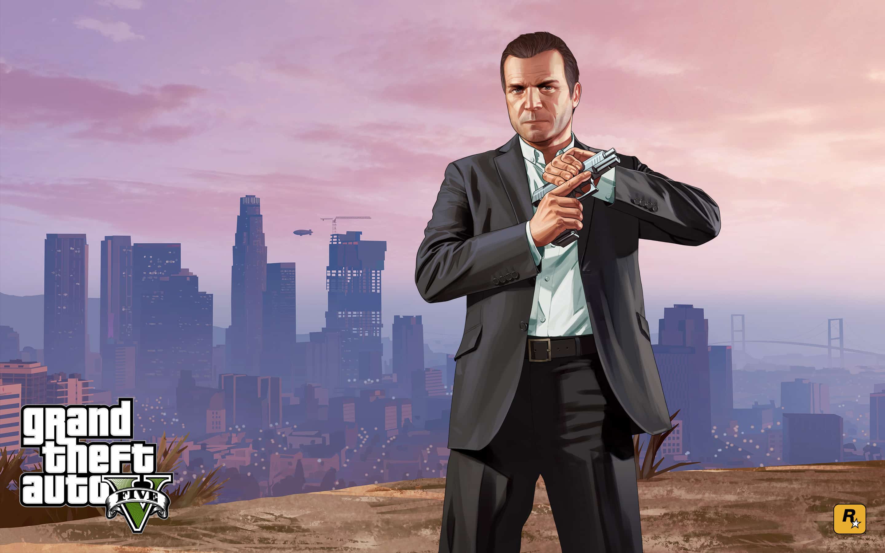 2880x1800 GTA 5 Wallpaper .