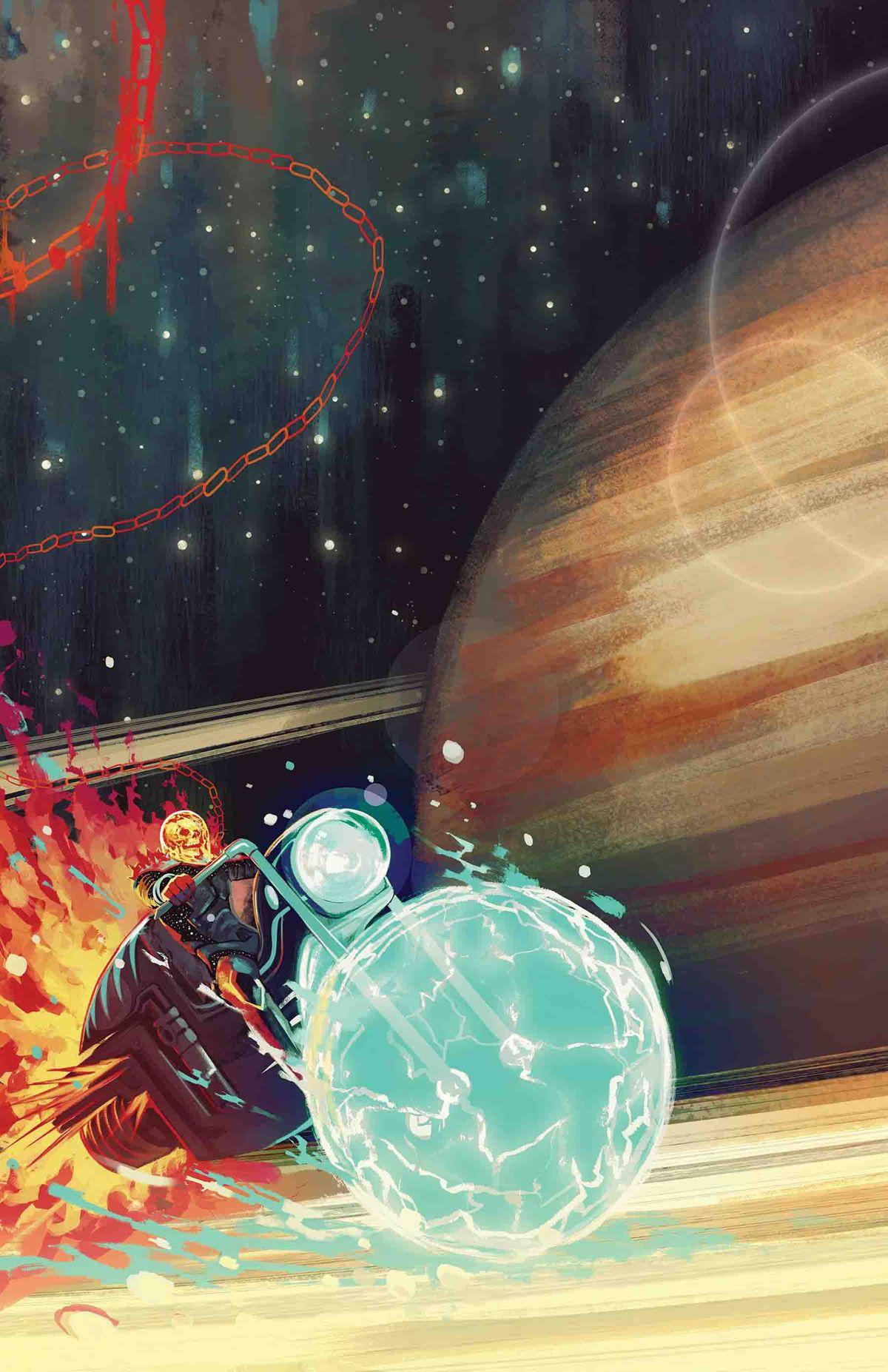 Hình nền 1200x1854 Cosmic Ghost Rider