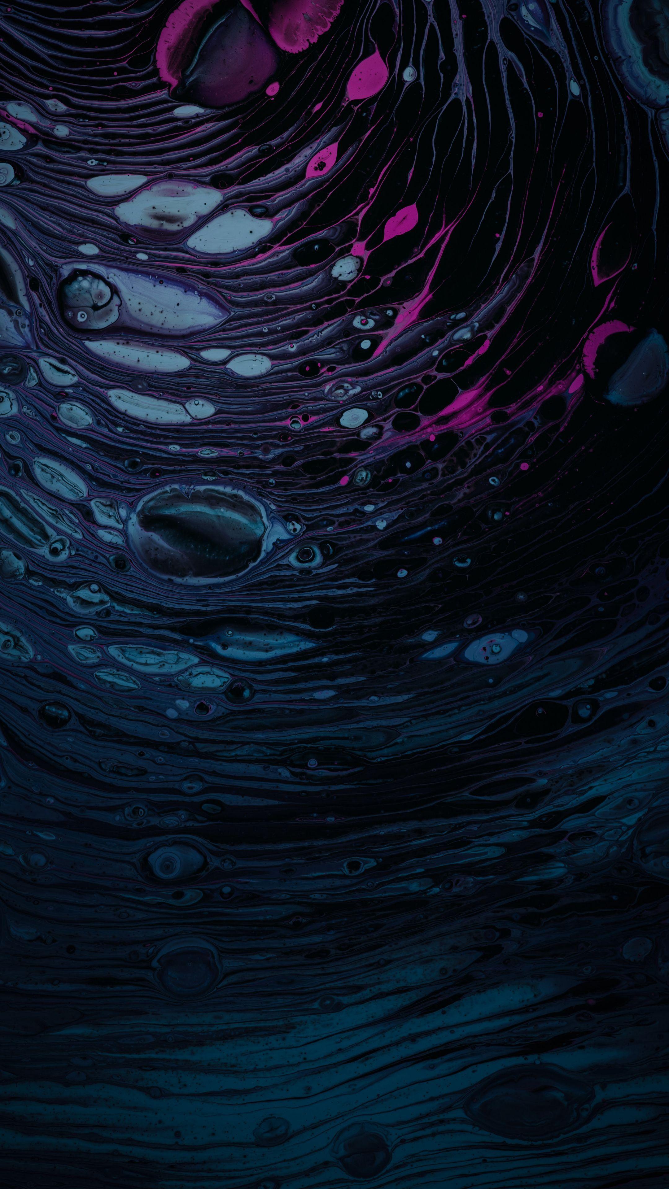 2160x3840 Dark stains, bubbles, texture .com