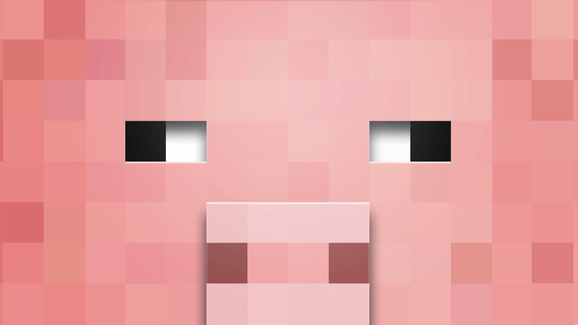 1191x670 Minecraft Pig Wallpaperwallpaper.dog