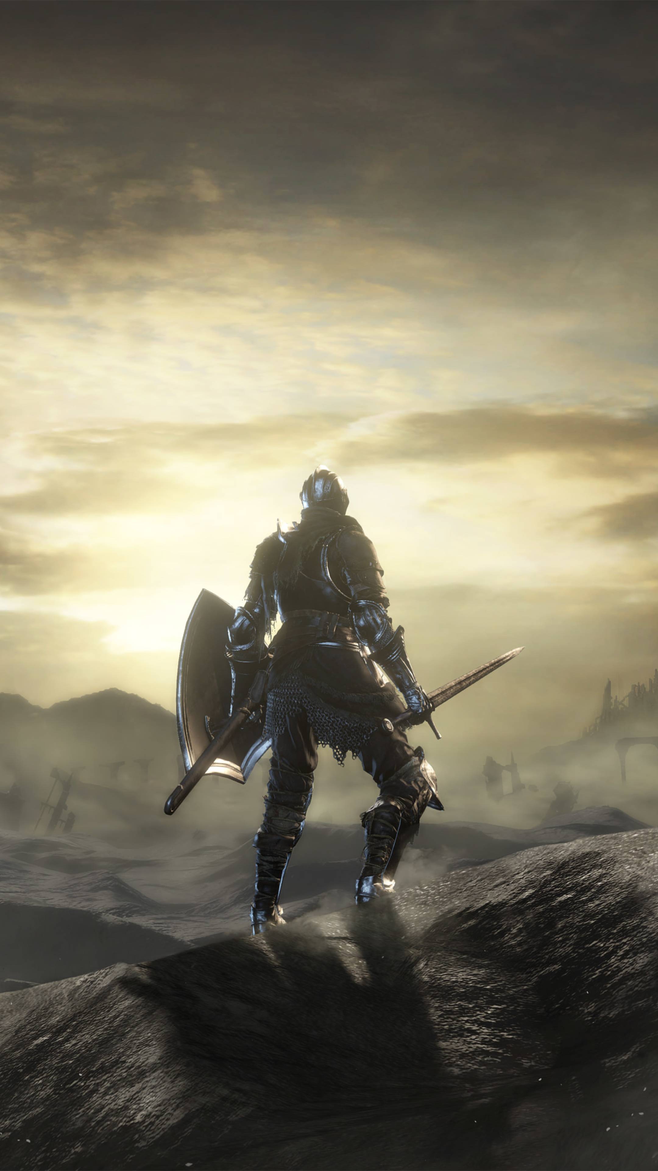 2160x3840 Dark Souls 3 Warrior Sony .