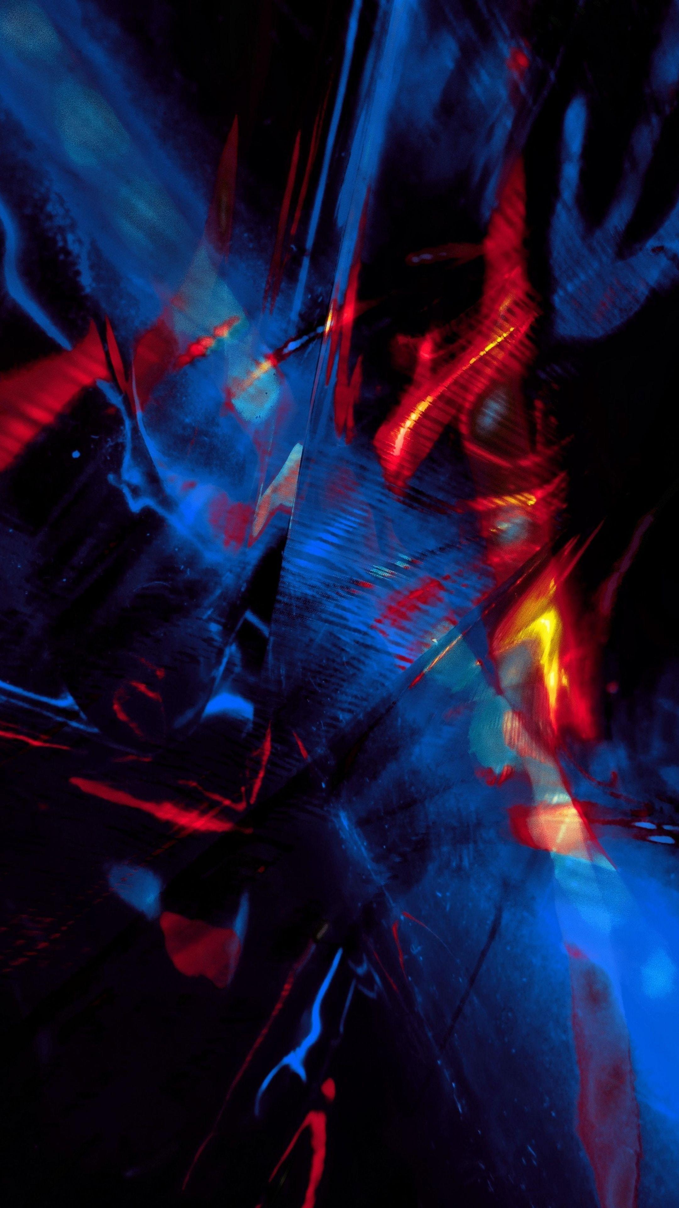 2160x3840 Abstraction, Dark Blue, Art .com