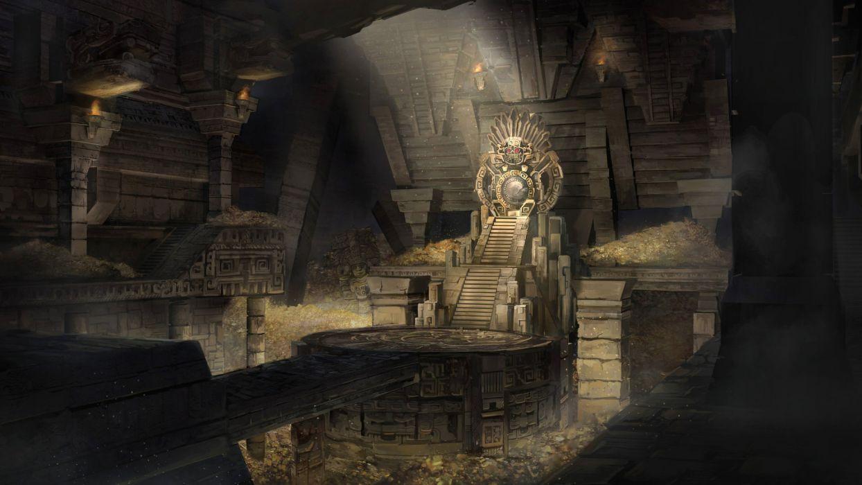 1244x700 Tj Foo Mayan Throne Room Original .