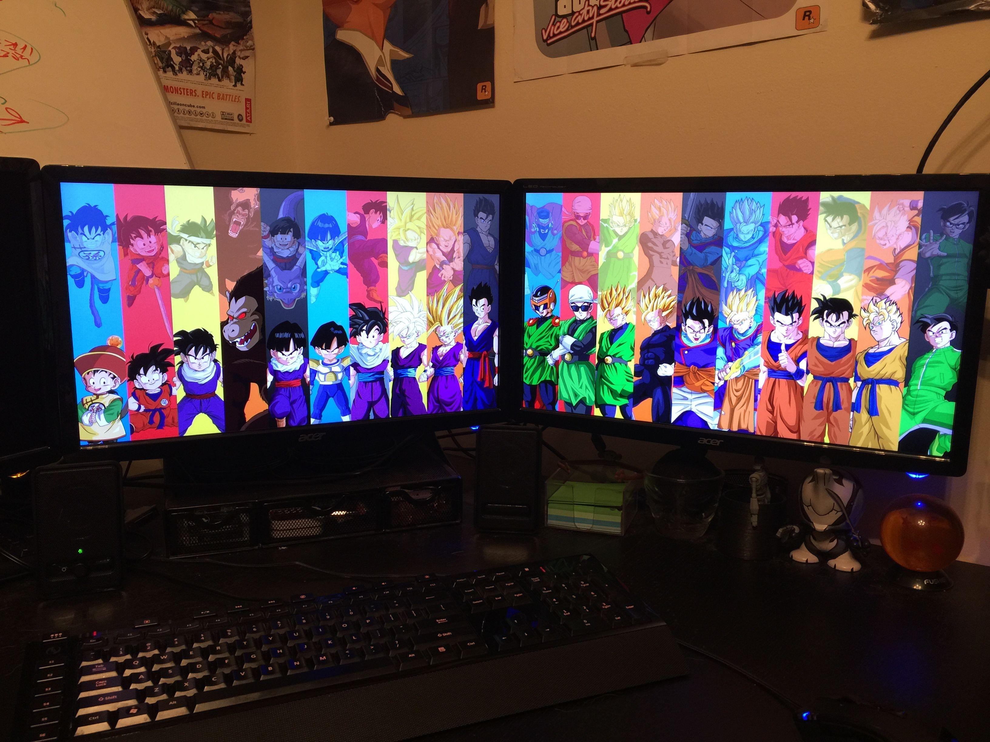 3264x2448 4K Dual Monitor Wallpaper I Just Made .