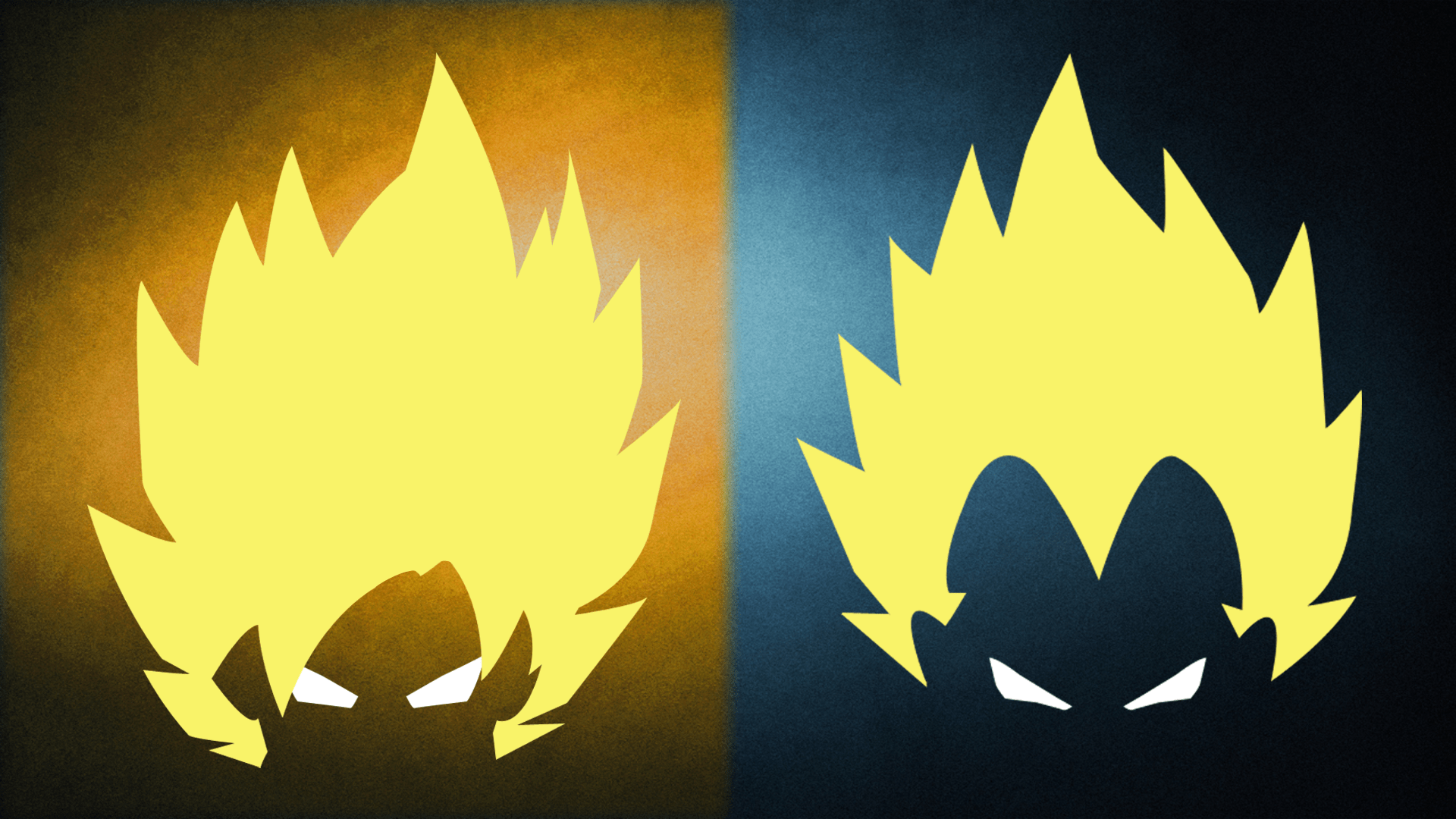 1920x1080 ever attempt at Minimalist Art GOKU .