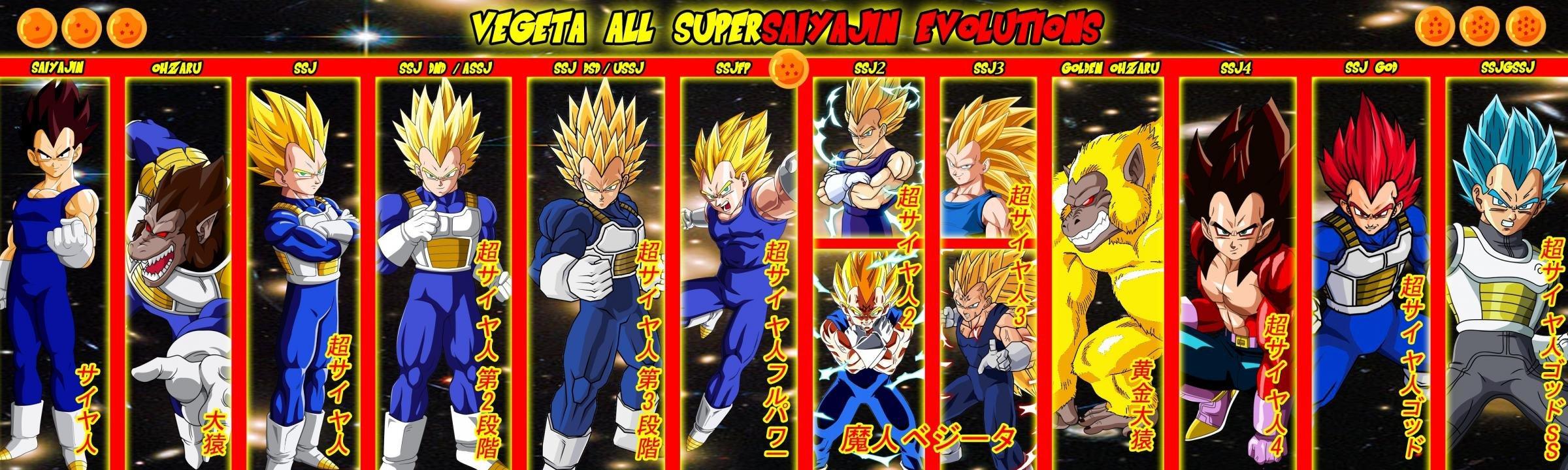 2400x720 Dual monitor Dragon Ball Z DBZ .