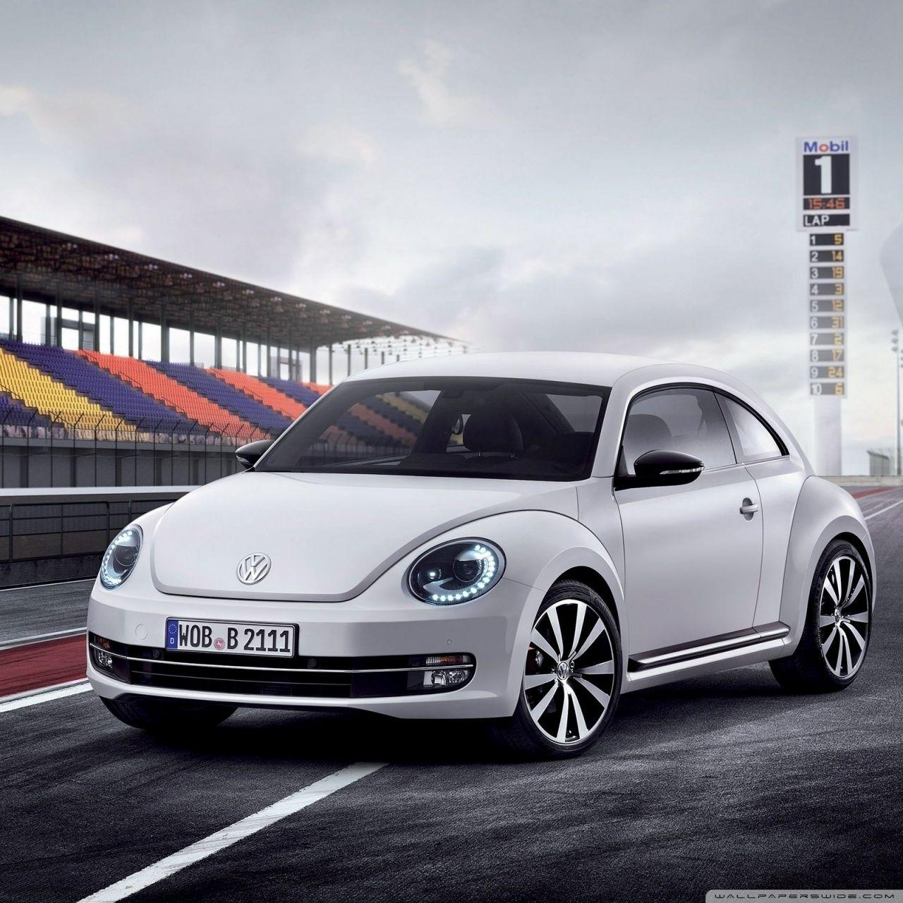 1280x1280 Volkswagen Beetle White Ultra HD .