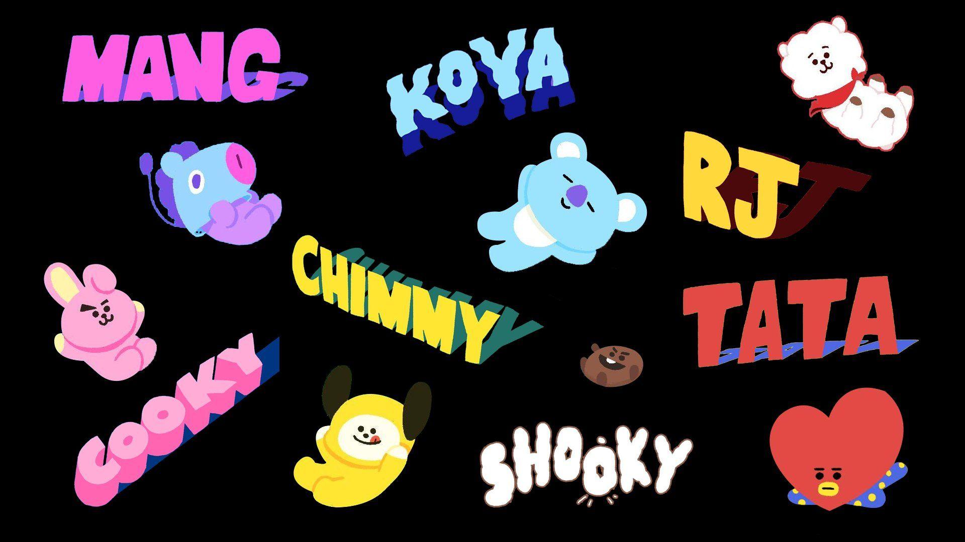 1920x1080 BT21 PC Wallpaper