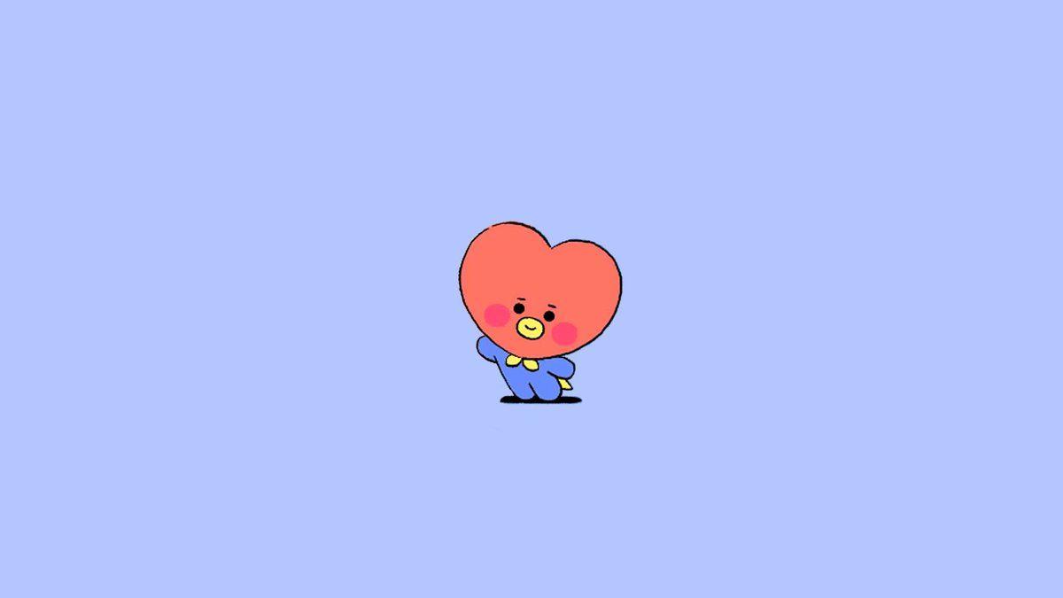 Bt21 Tata Wallpapers Top Free Bt21 Tata Backgrounds Wallpaperaccess