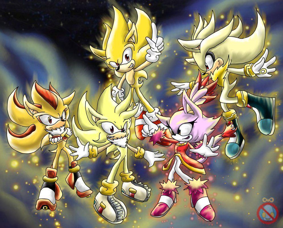 995x803 Super Sonic And Super Shadow Wallpaper .