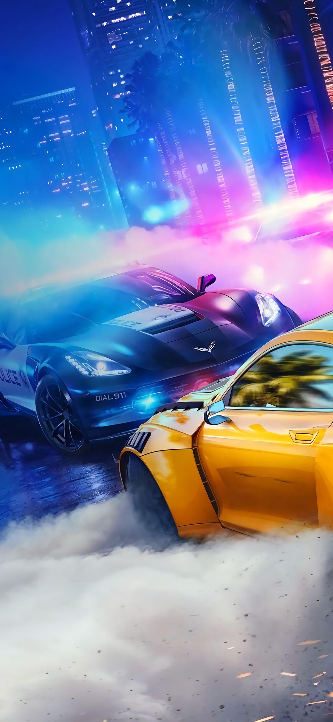1125x2436 Need For Speed Heat iPhone XS .