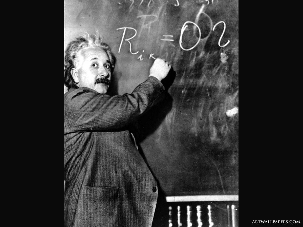 1024x768 Albert Einstein Desktop Wallpaper .