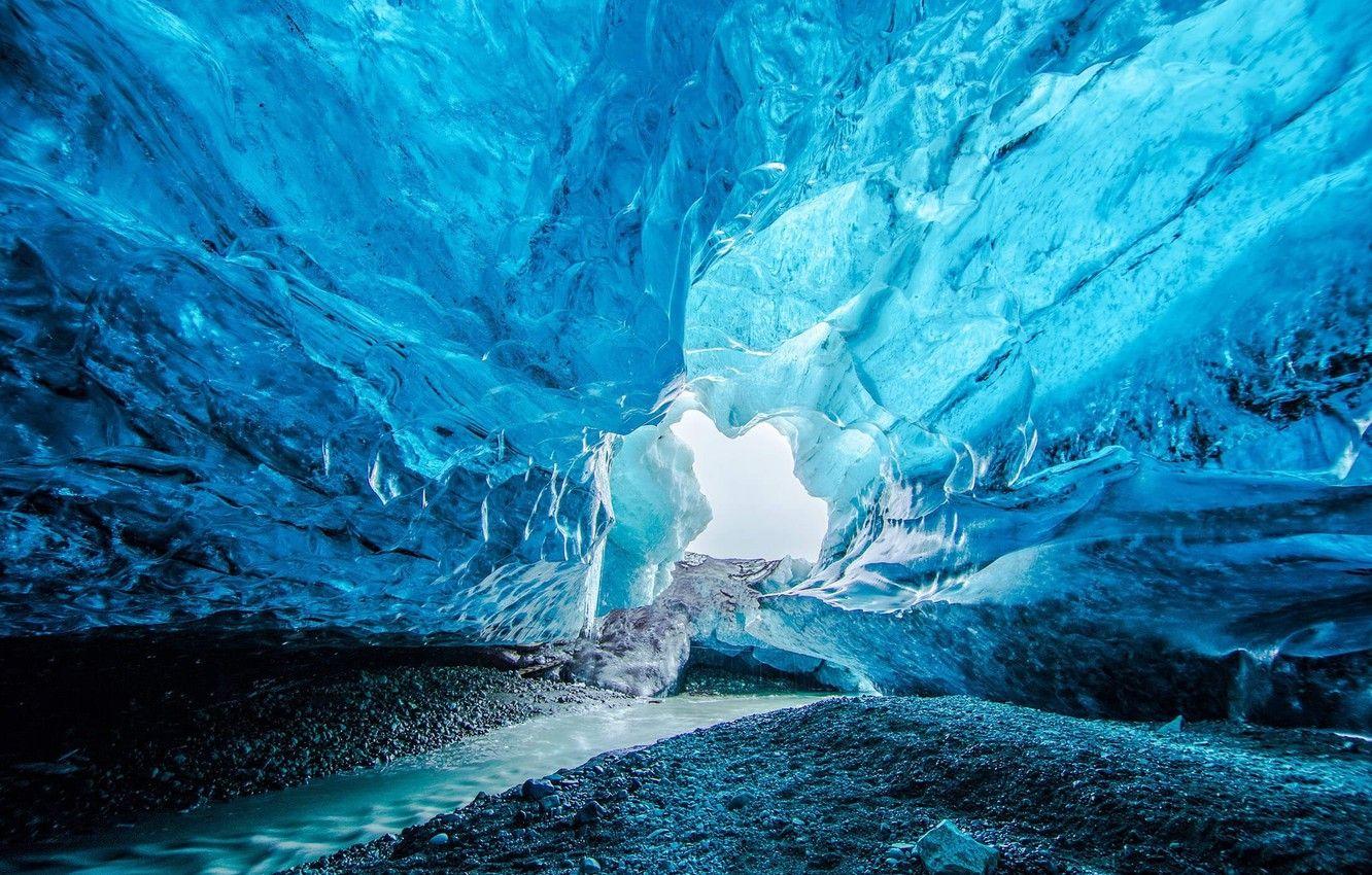 1332x850 Wallpaper Iceland, cave, Crystal Cave .