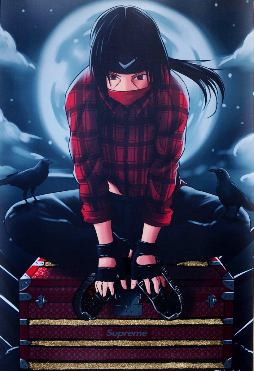 820x1200 Itachi Drip Wallpaper
