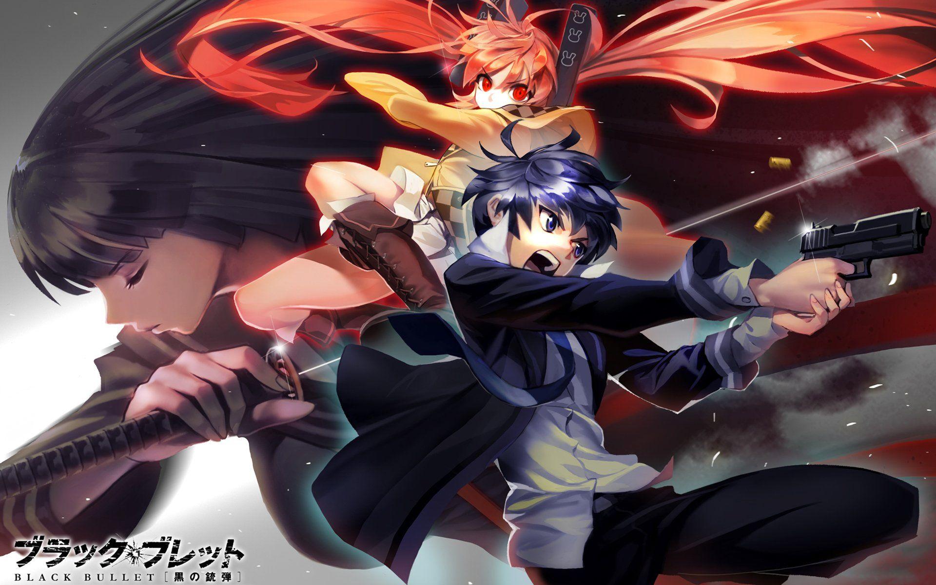 1920x1200 Black Bullet Wallpaper HD on .