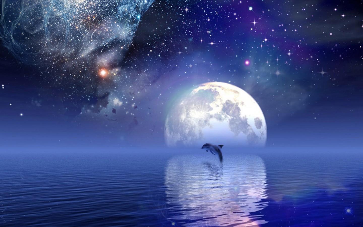 1440x900 Moonlight Wallpaper Group Wallpaper